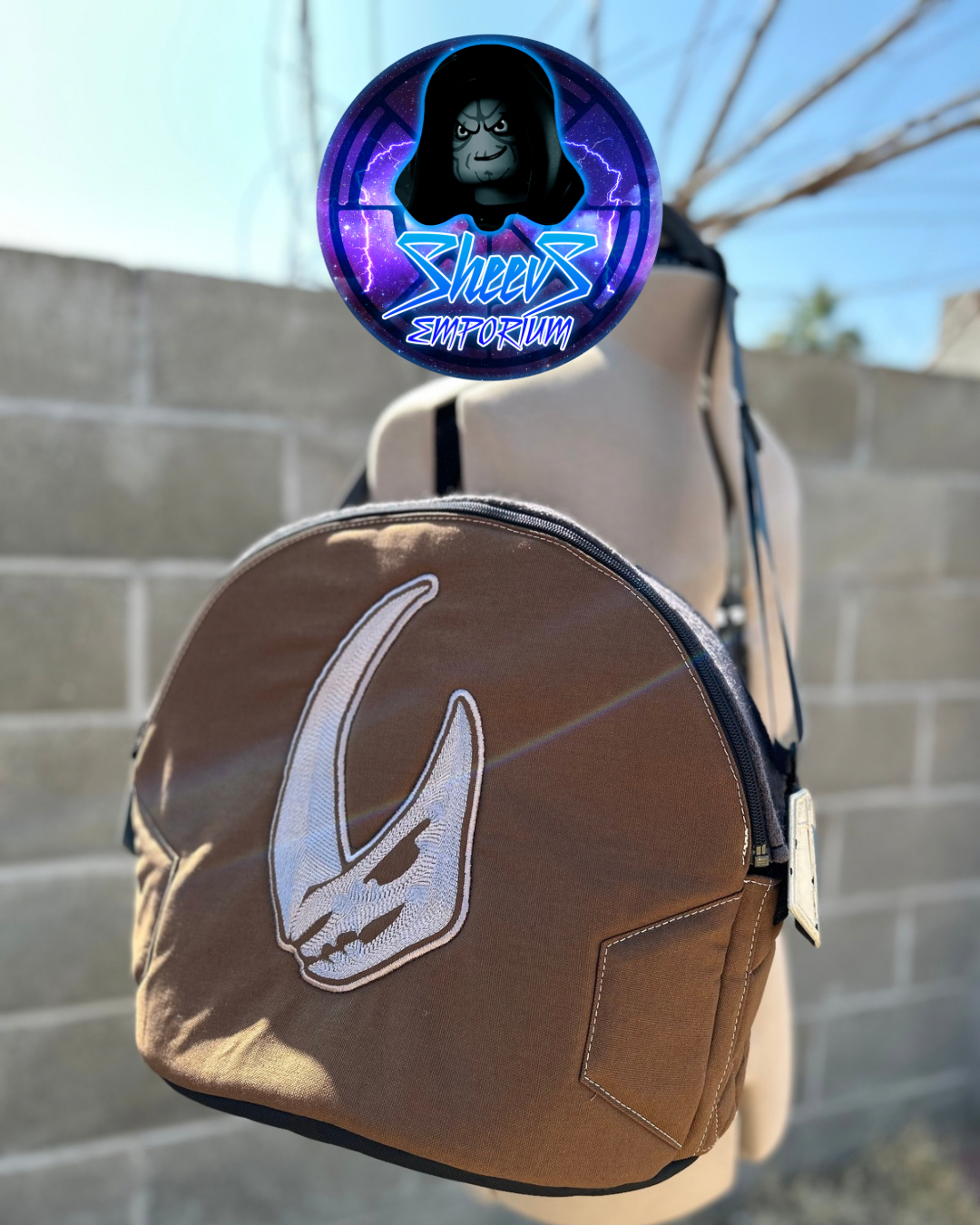 Sheevs Emporium Art: Shiny Space Man Utility Bag