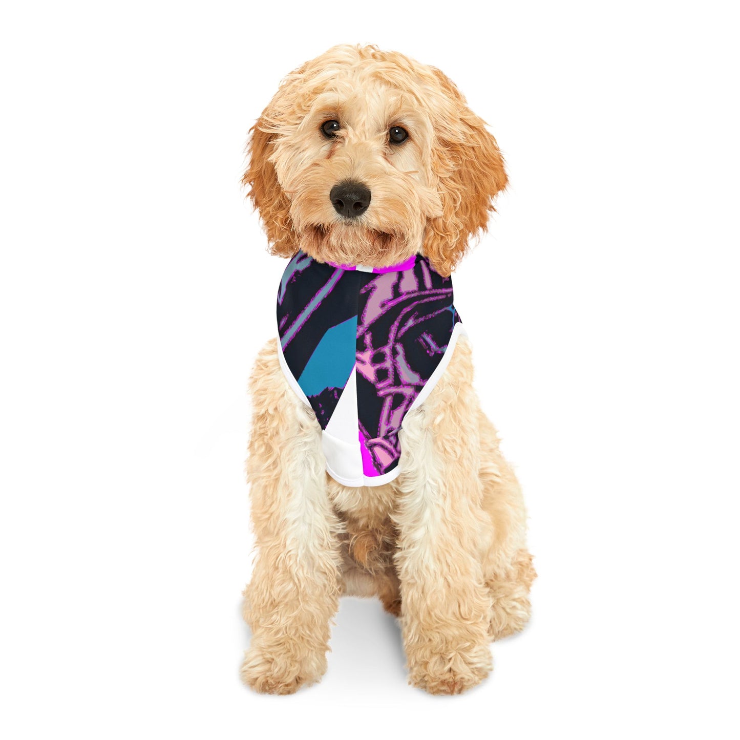 Sheevs PetLine: Siths Pawfect Partner:  Trendy Pet Hoodie with Vibrant Graphic Design