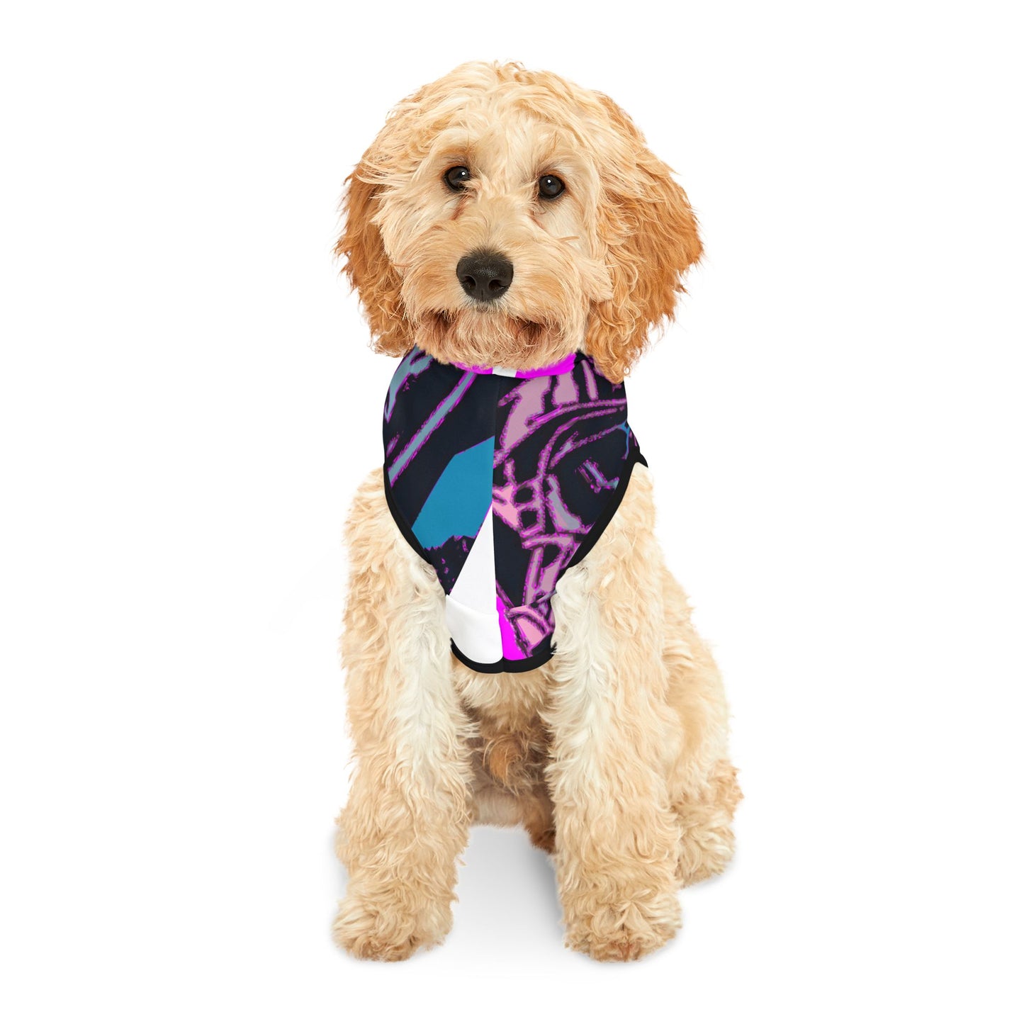 Sheevs PetLine: Siths Pawfect Partner:  Trendy Pet Hoodie with Vibrant Graphic Design
