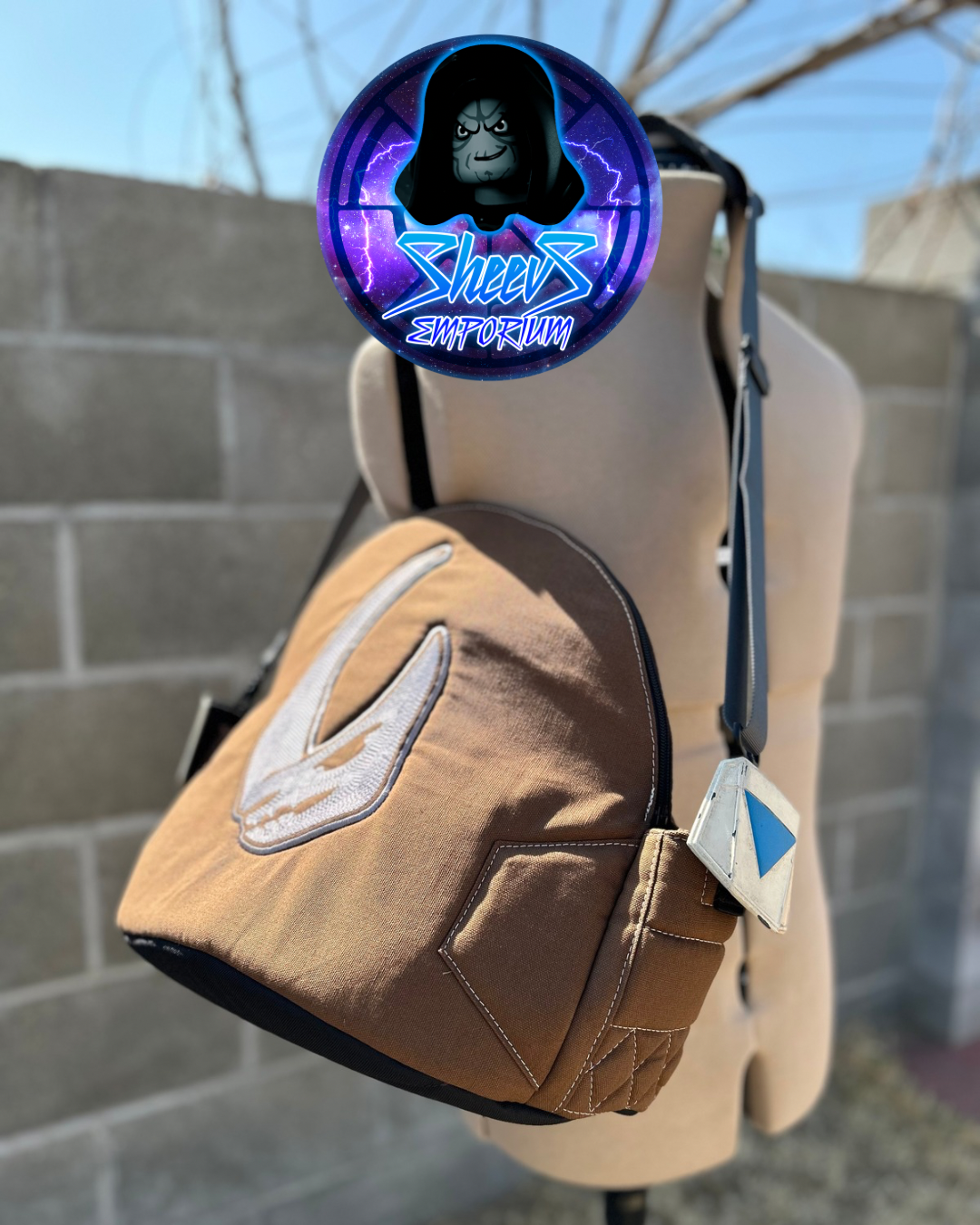 Sheevs Emporium Art: Shiny Space Man Utility Bag