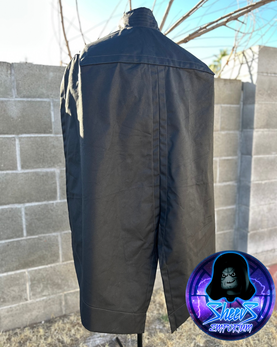 Sheevs Emporium Art: Imp Pancho in Black Waxed Canvas