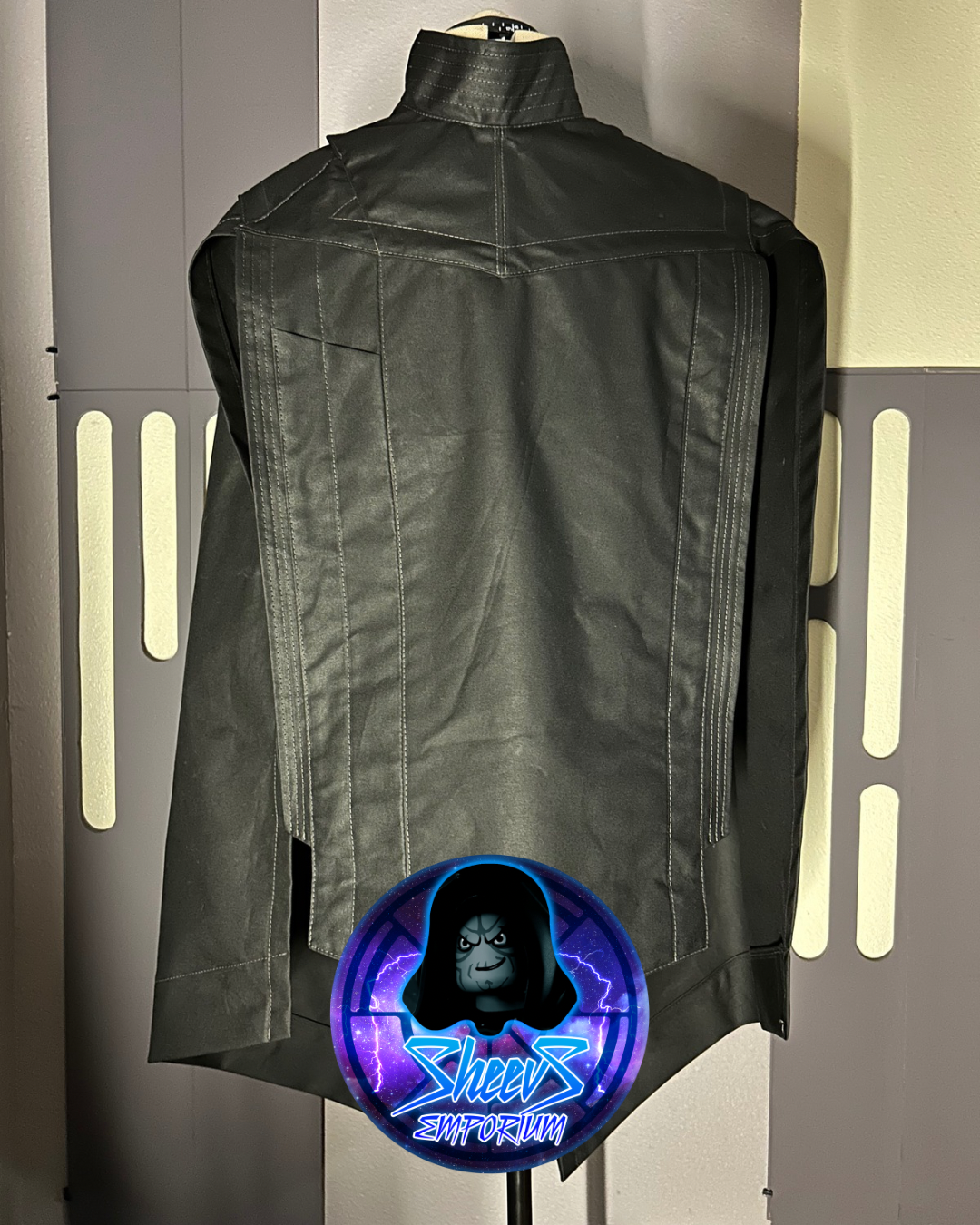Sheevs Emporium Art: Imp Pancho in Black Waxed Canvas